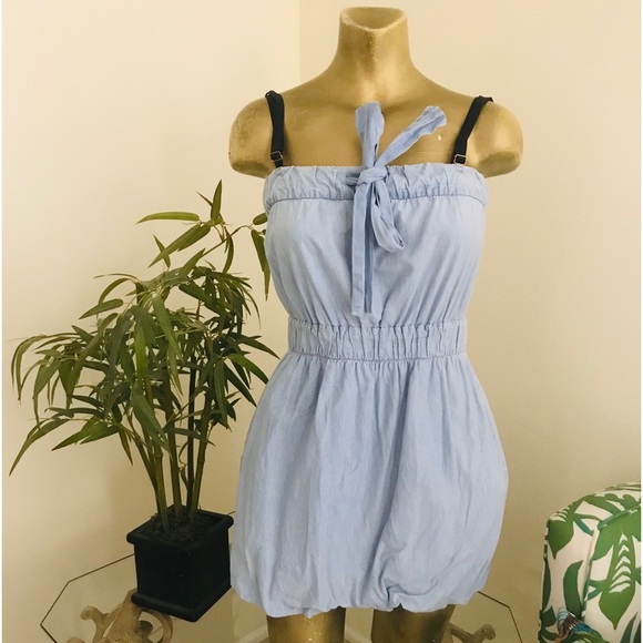 J. Crew Dresses & Skirts - J. CREW Unique Y2K Denim BUBBLE DRESS Size XS